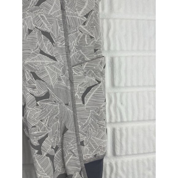 Athleta Leggings Size Small Palm All 7/8 Tight Gray - Picture 7 of 14